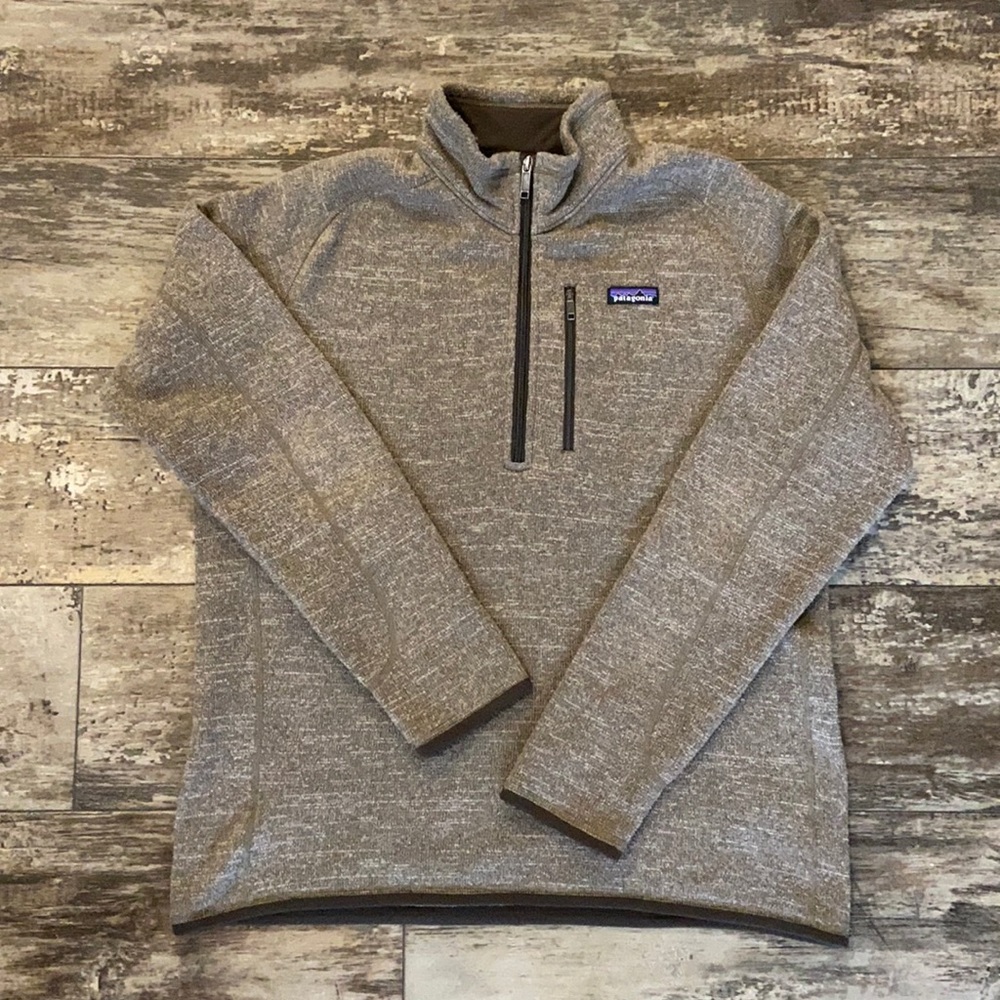 PATAGONIA  Better Sweater 1/4 Zip Fleece Pullover Sweatshirt